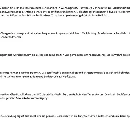 Risgap 1 A, App 7 Wenningstedt-Braderup